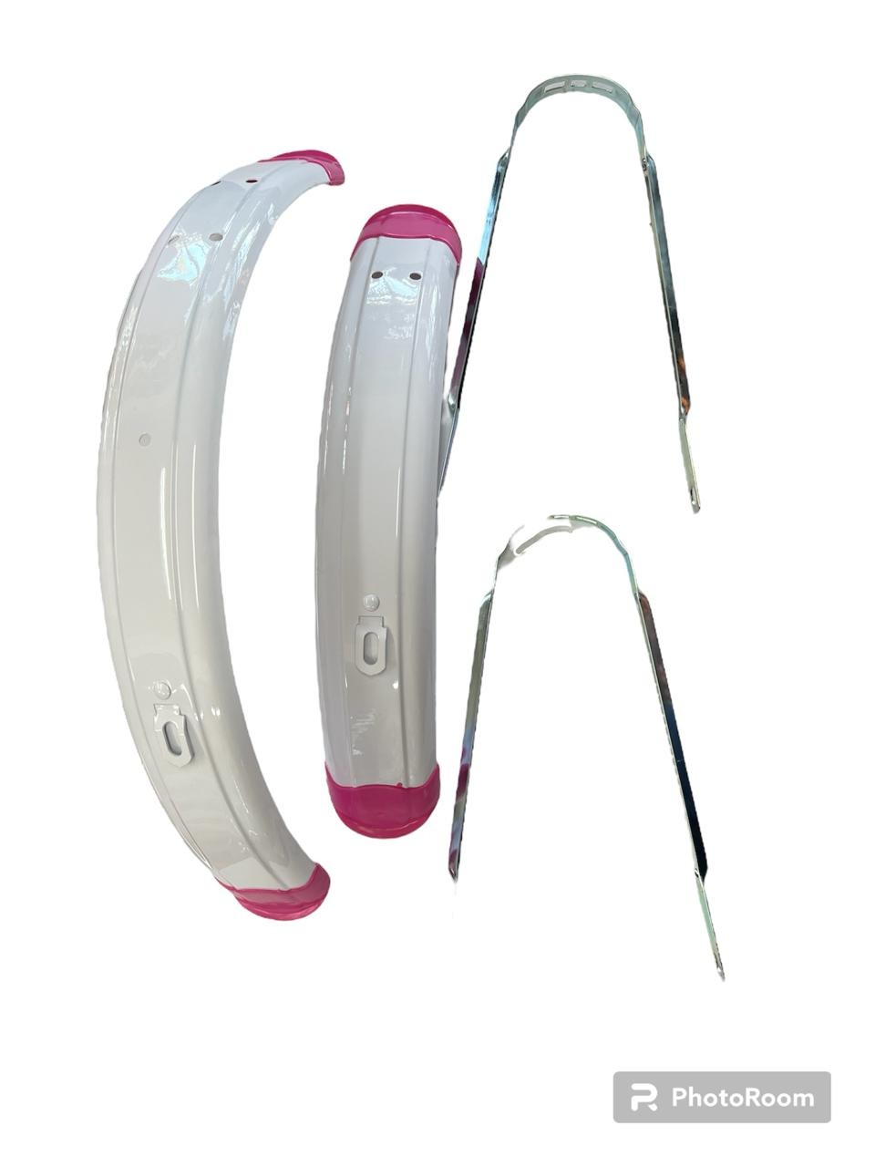(2146) GUARDAB FM 16 NOVA CORTO BL/ROSA - ACCESORIOS PARA CICLISMO - GUARDABARROS